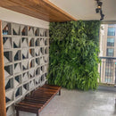 Cobogó Vazado Bandeira Dupla Face Branco 40x40cm