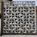 Cobogó Vazado Bandeira Dupla Face 40x40cm