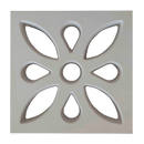 Cobogó Vazado Flor 39x39x7cm